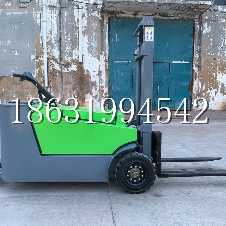 丽江市小型电动叉车1吨2吨步行站驾式电瓶堆高充电装卸车液压升降车铲车